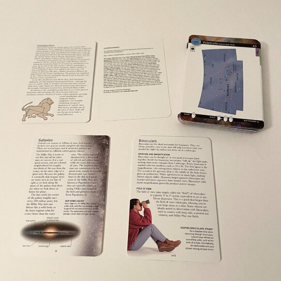 Deck Of Stars by Ian Ridpath Cards Glow in the Dark Spotter Cards - Picture 8 of 12